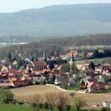 Le village vue d'en haut 