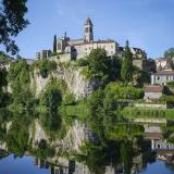 vue du pont du village 