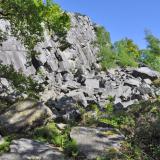 La Fosse Arthour : falaises