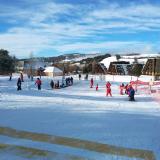 Vue du jardin des neiges à Montclar